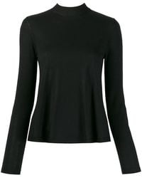 RED Valentino - Ribbed High Neck Jumper - Lyst