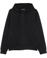 Emporio Armani - Logo Hoodie - Lyst