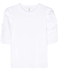 FRAME - Camiseta con manga farol - Lyst