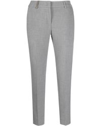 Peserico - Slim-fit Tailored Trousers - Lyst