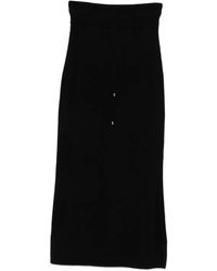 Ermanno Scervino - Drawstring Knitted Skirt - Lyst
