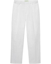 Shanghai Tang - Seersucker Tailored Trousers - Lyst