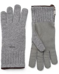 Zegna - Oasi Cashmere Gloves - Lyst