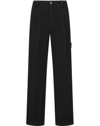 Stone Island - Broek Met Patch - Lyst
