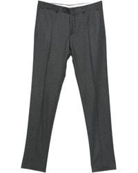 Canali - Pressed-Crease Trousers - Lyst