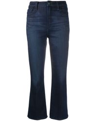 J Brand Jean droit court - Bleu