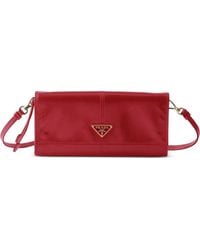 Prada - Gürteltasche mit Logo-Schild - Lyst