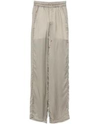 Rick Owens - Drawstring Wide-Leg Trousers - Lyst
