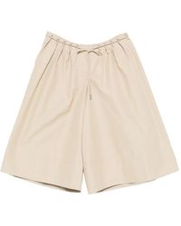 Brandon Maxwell - Pantalones Cortos Sutton Con Pinzas - Lyst