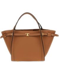Tod's - Small Leather Tote Bag - Lyst