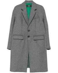 DSquared² - Single-Breasted Notched-Lapel Coat - Lyst