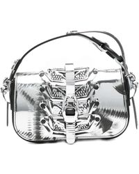 Innerraum - Metallic-Buckle Patterned Tote Bag - Lyst