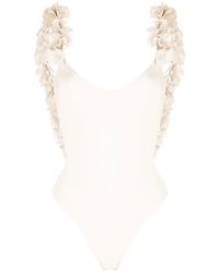 LaRevêche - Amira フローラル ワンピース水着 - Lyst