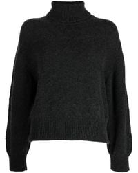 Pringle of Scotland - Guernsey Roll-Neck Cashmere Jumper - Lyst