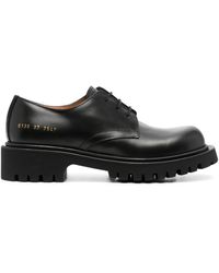 Common Projects - Lace-Up Leather Oxford Shoes - Lyst
