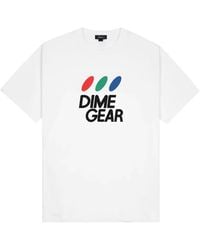 Dime - Logo-Print Cotton T-Shirt - Lyst