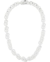 Le Gramme - Chain-link Sterling Silver Necklace - Lyst