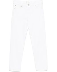 FRAME - Cropped Jeans - Lyst