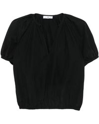 PT Torino - Teresa Puff-Sleeve Blouse - Lyst