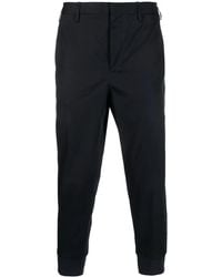 Neil Barrett - Cropped-Leg Chino Trousers - Lyst