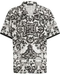 Dolce & Gabbana - Camicia Hawaii - Lyst