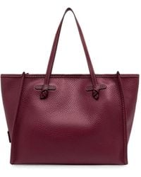 Gianni Chiarini - Marcella Grained Leather Tote Bag - Lyst