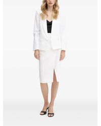 ARMANI EXCHANGE - Double-Breasted Blazer - Lyst