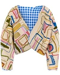 Hunter Bell - Miro Cropped Jacket - Lyst