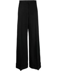 Moschino - Wide Leg Trousers - Lyst