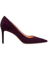 Stuart Weitzman - Stuart Power Pointed-Toe Pumps - Lyst