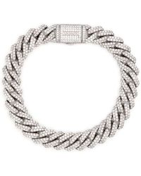 DARKAI - Mini Prong Pavé Crystal Bracelet - Lyst