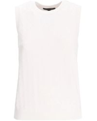 ARMANI EXCHANGE - Knitted Tank Top - Lyst