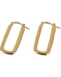 Jil Sander - Eckige Ohrringe - Lyst