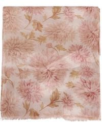 Seventy - Schal Mit Blumenmotiv - Lyst