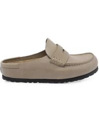 Birkenstock - Mules Naples En Cuir - Lyst