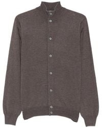 Gran Sasso - Button-Up High-Neck Cardigan - Lyst