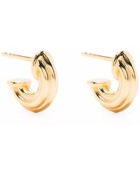Missoma - Ridge Hoop Huggies - Lyst