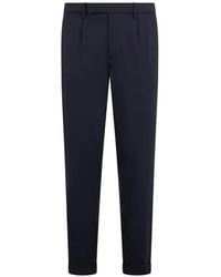 Moorer - Broek Met Cuffs - Lyst