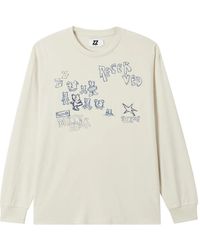 Izzue - T-Shirt A Maniche Lunghe Con Stampa Orso - Lyst