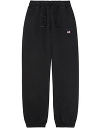 Cole Buxton - Flag-Patch Drawstring Cotton Track Pants - Lyst