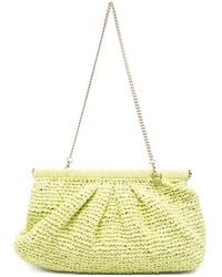 Marella - Paprica Woven Chain Clutch Bag - Lyst
