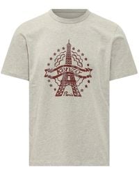 KENZO - T-Shirt Eiffel Tower Design - Lyst