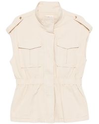 MAISON 123 - Chaleco Con Cremallera - Lyst