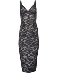 Fleur du Mal - Le Stretch Lace Slip Dress - Lyst