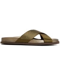 Pedro Garcia - Daliana Criss-Cross Embellished Sandals - Lyst