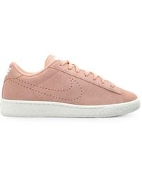 Nike - Perforated-Logo Suede Sneakers - Lyst