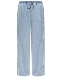 Gestuz - Sea Drawstring Trousers - Lyst