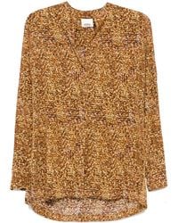Isabel Marant - Printed Top - Lyst