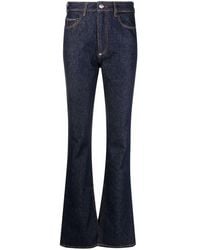 Philipp Plein - High-waisted Flared Jeans - Lyst