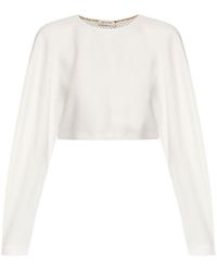 The Mannei - Javier Cropped Top - Lyst